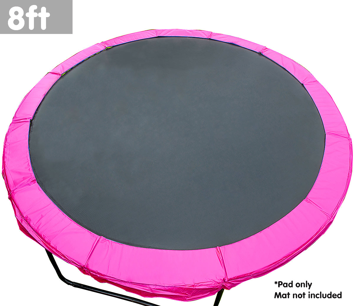 Kahuna 8ft Trampoline Replacement Pad Round - Pink - SILBERSHELL