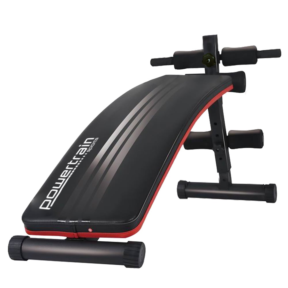 Powertrain Ab Sit-Up Gym Bench Incline Decline Adjustable - SILBERSHELL