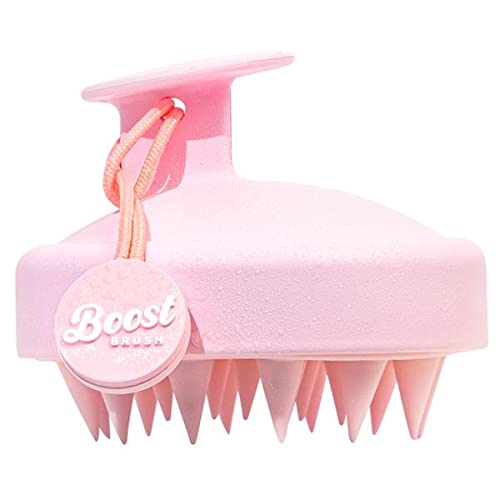 Shampoo Brush & Detangling Hair Brush (Pink) - SILBERSHELL