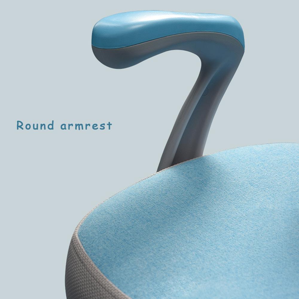 Solid Rubber Wood Height Adjustable Children Kids Ergonomic Study Desk  Blue Chair Set 120cm AU - SILBERSHELL