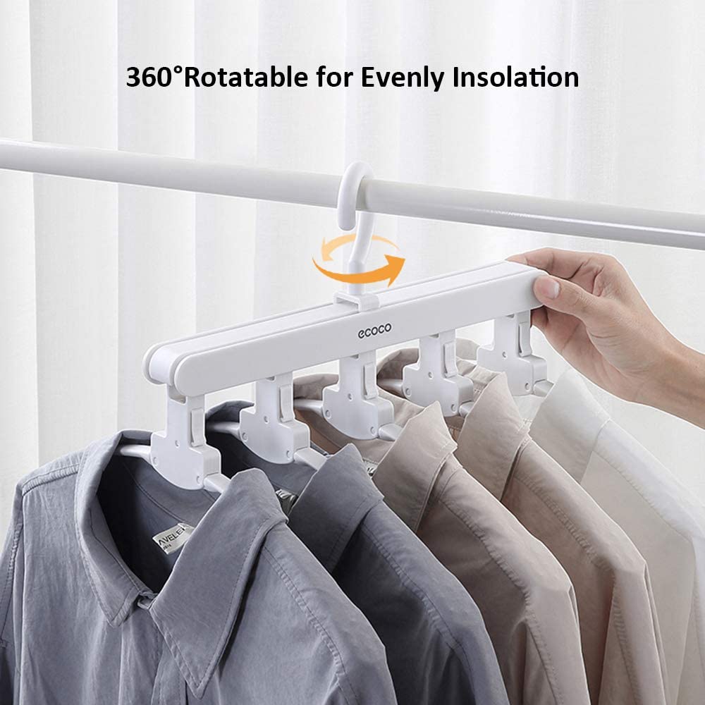 Magic Hanger Space Saving Multifunctional Clothes Coat Hanger Dryer Laundry Drying Rack Airer Clothes Horse Grey - SILBERSHELL