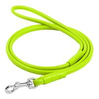 Waudog Leather Round Clip Leash W4MM - L183CM GREEN - SILBERSHELL