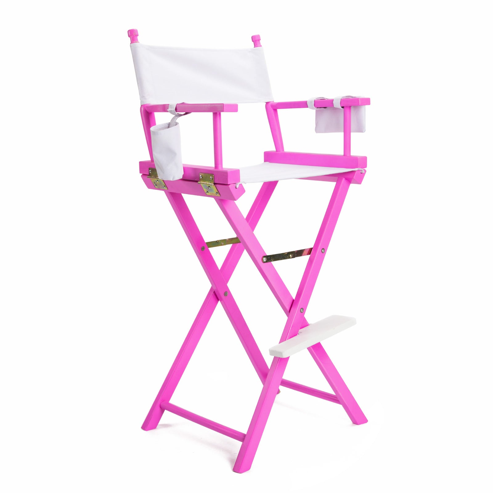 La Bella Pink Folding Tall Chair DARK HUMOR Movie Director 75cm - SILBERSHELL
