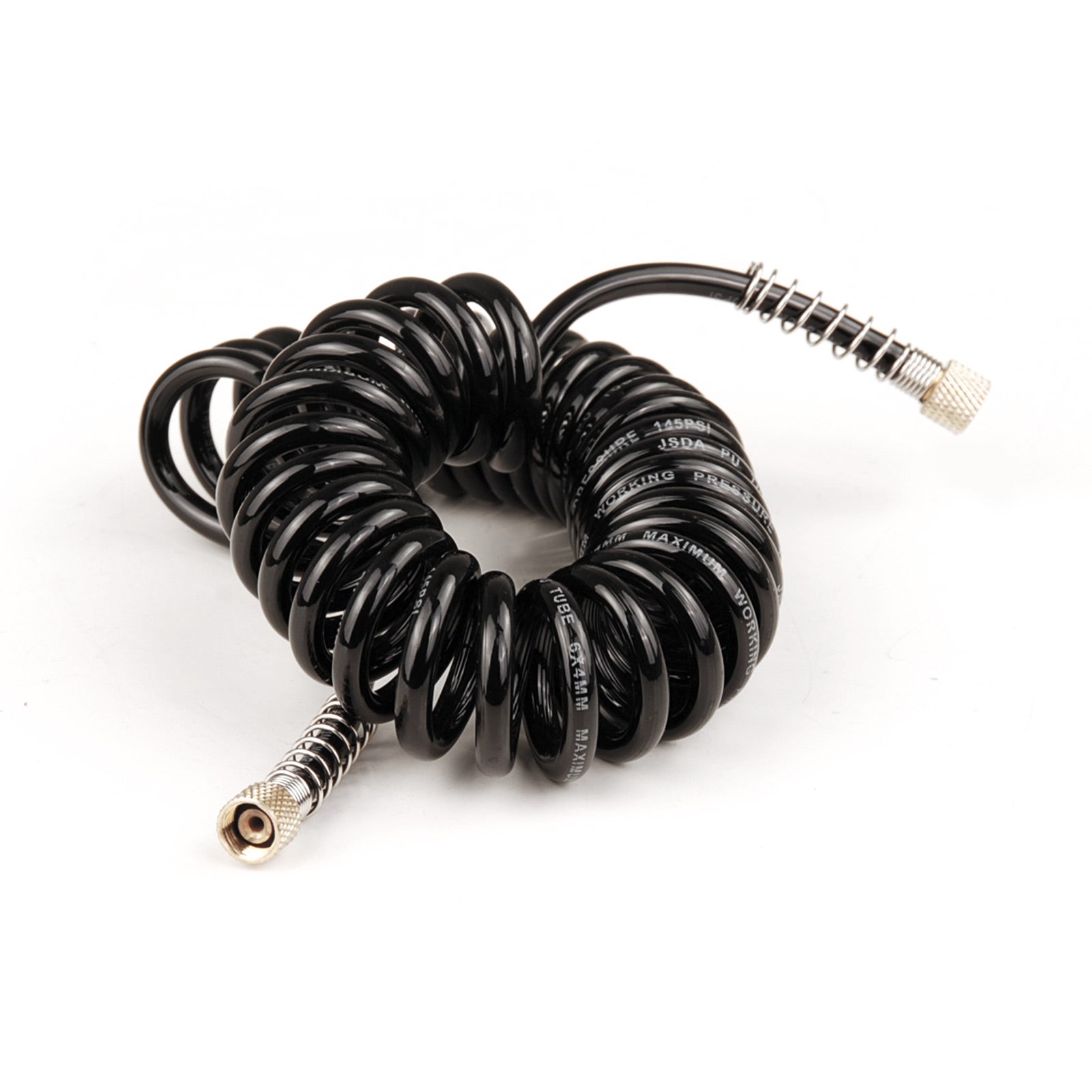 Dynamic Power Air Brush Hose Coiled Retractable Compressor 1/8in 3M - SILBERSHELL