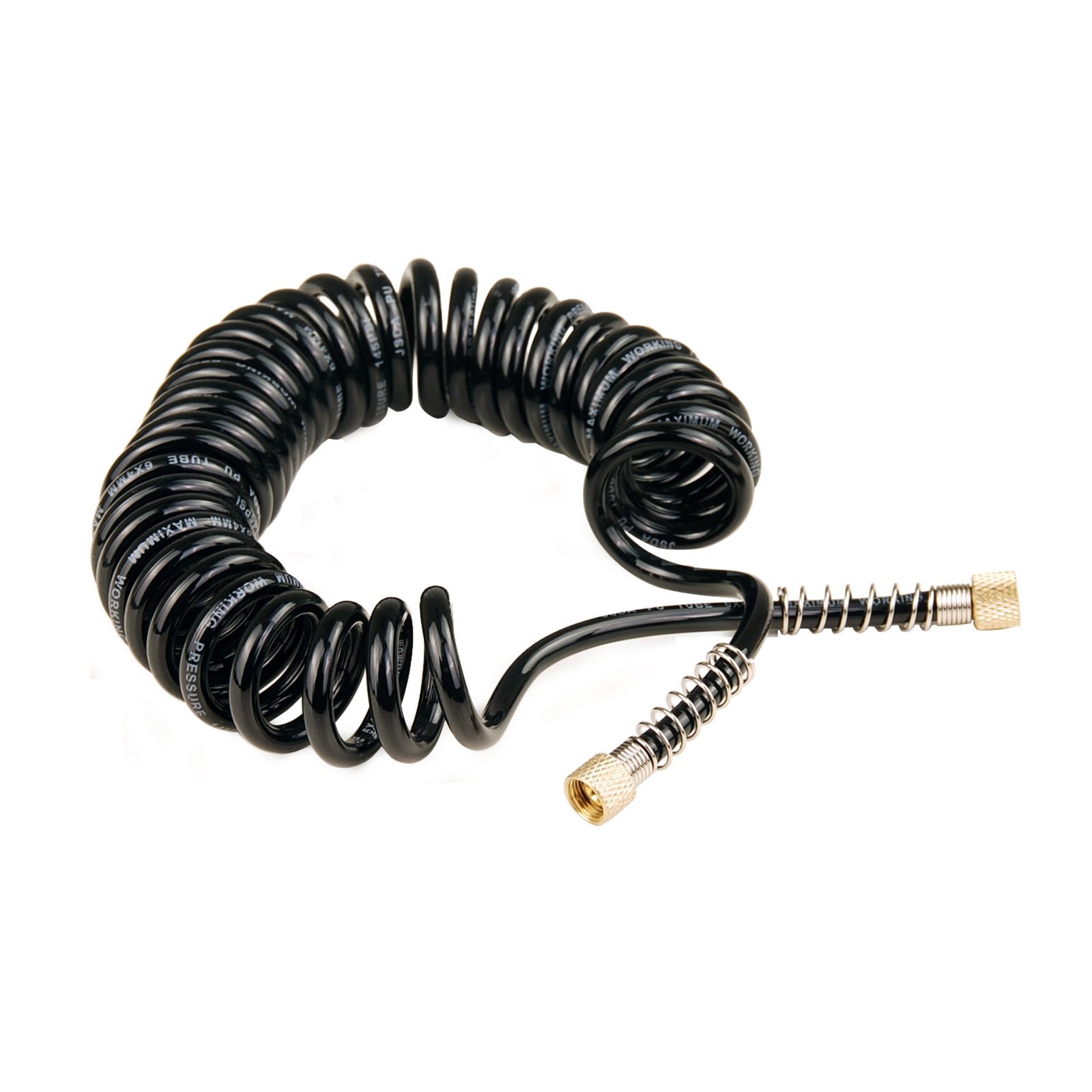 Dynamic Power 4 Set Air Brush Hose Coiled Retractable Compressor 1/8in 3M - SILBERSHELL