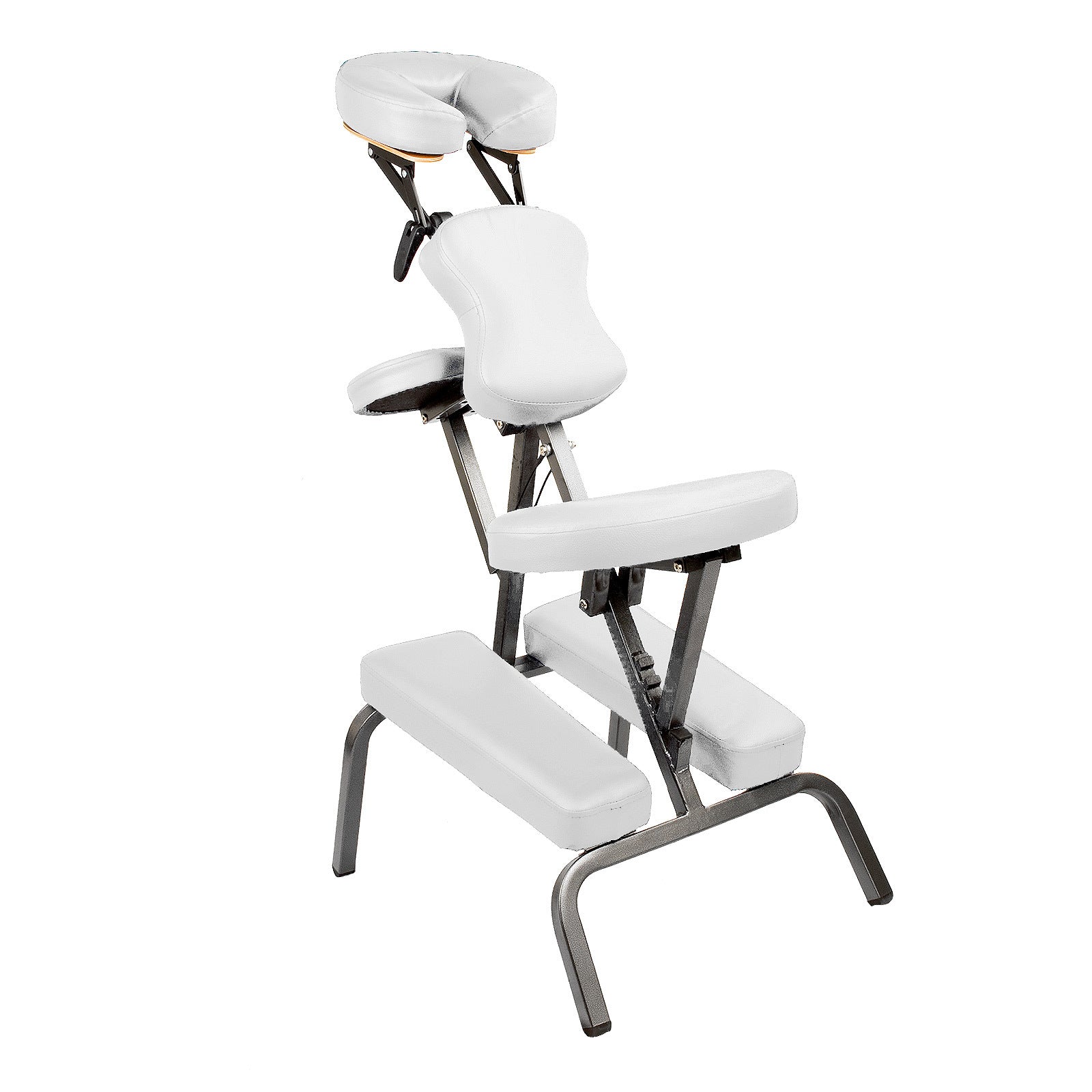 Forever Beauty White Portable Beauty Massage Foldable Chair Table Therapy Waxing Aluminium - SILBERSHELL
