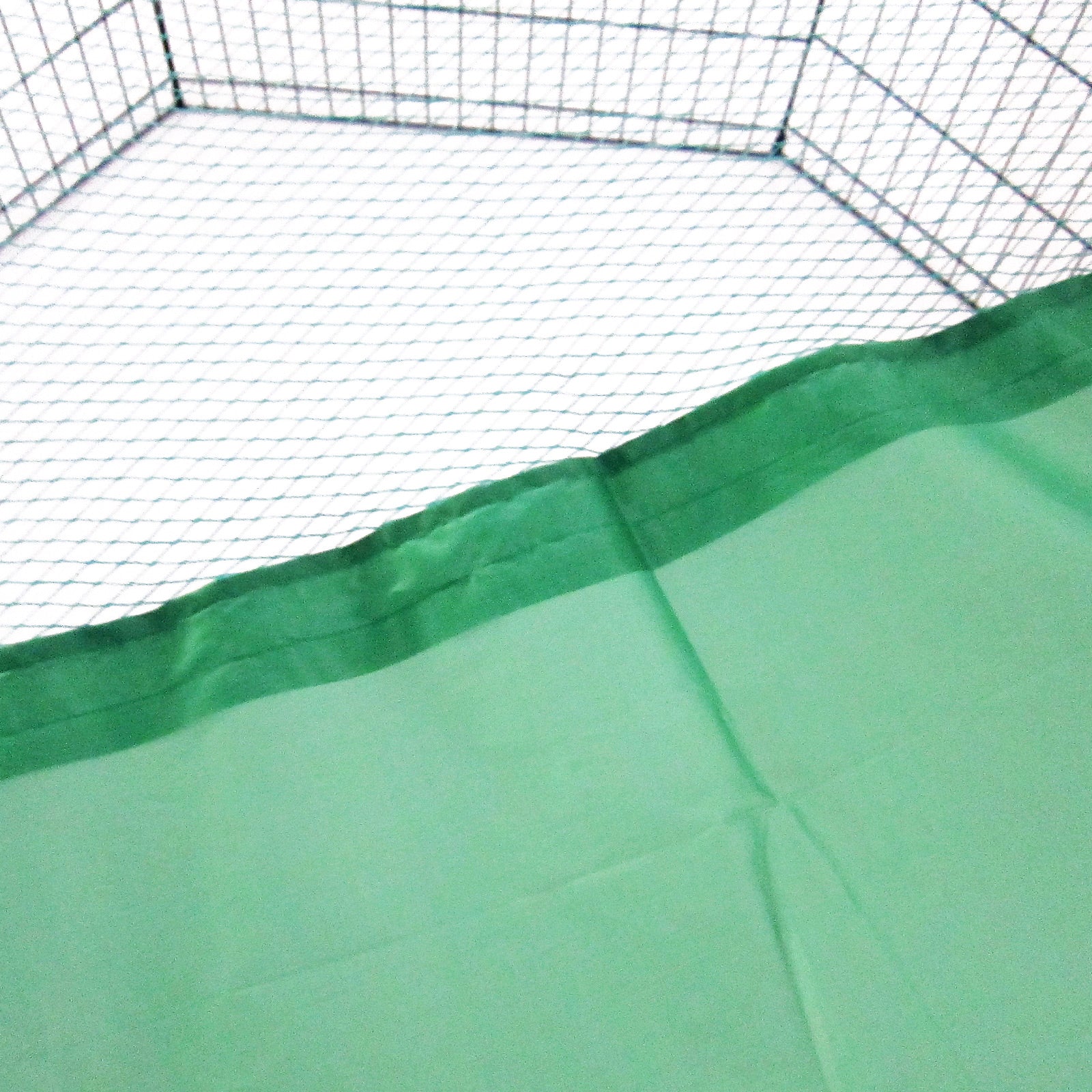 Paw Mate Green Net Cover for Pet Playpen 24in Dog Exercise Enclosure Fence Cage - SILBERSHELL