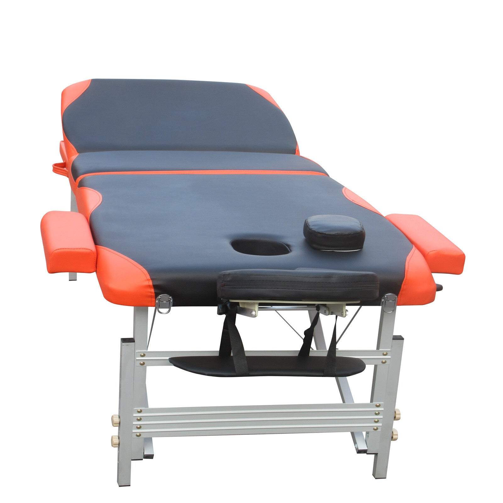 3 Fold Portable Aluminium Massage Table Massage Bed Beauty Therapy - SILBERSHELL