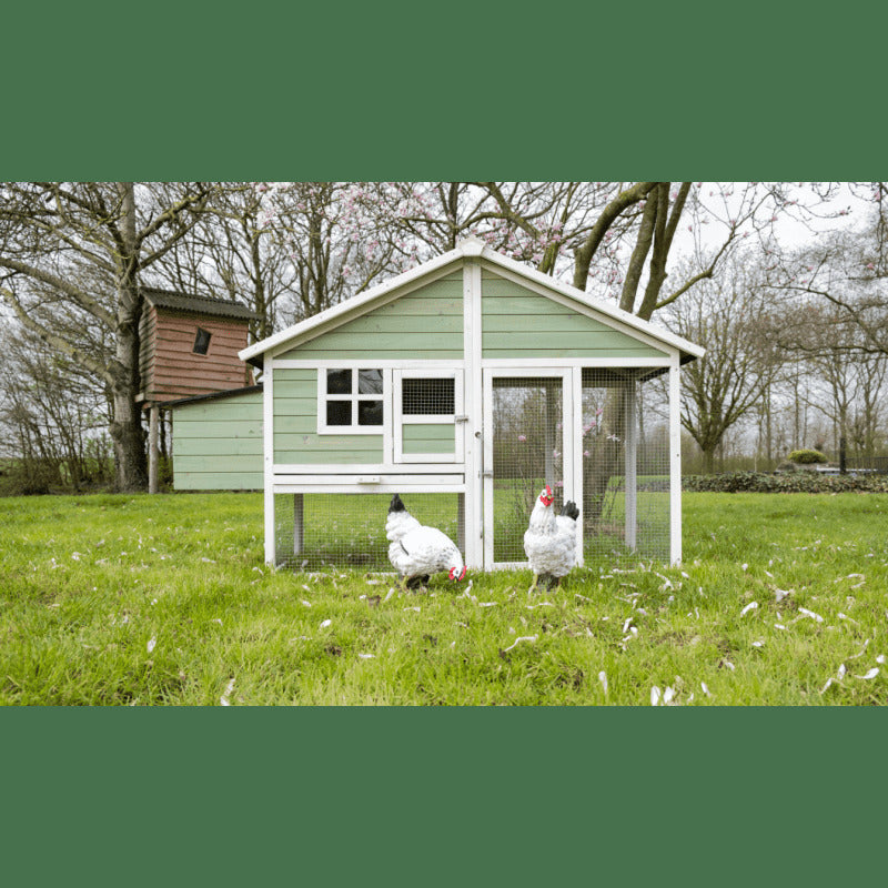 YES4PETS Green Large Chicken Coop Rabbit Hutch Ferret Cat Cage Hen Chook Cat Kitten House - SILBERSHELL