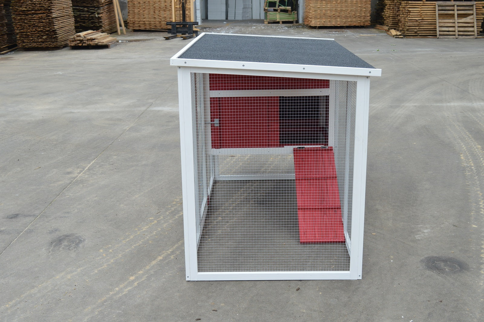 YES4PETS XL Ferret Guinea Pig Cat Cage Rabbit Hutch Chicken Coop 200x94x105 cm - SILBERSHELL