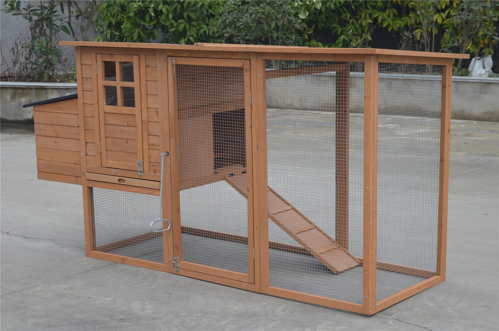 YES4PETS Large Chicken Coop Rabbit Hutch Cat Ferret Cage Hen Chook House - SILBERSHELL