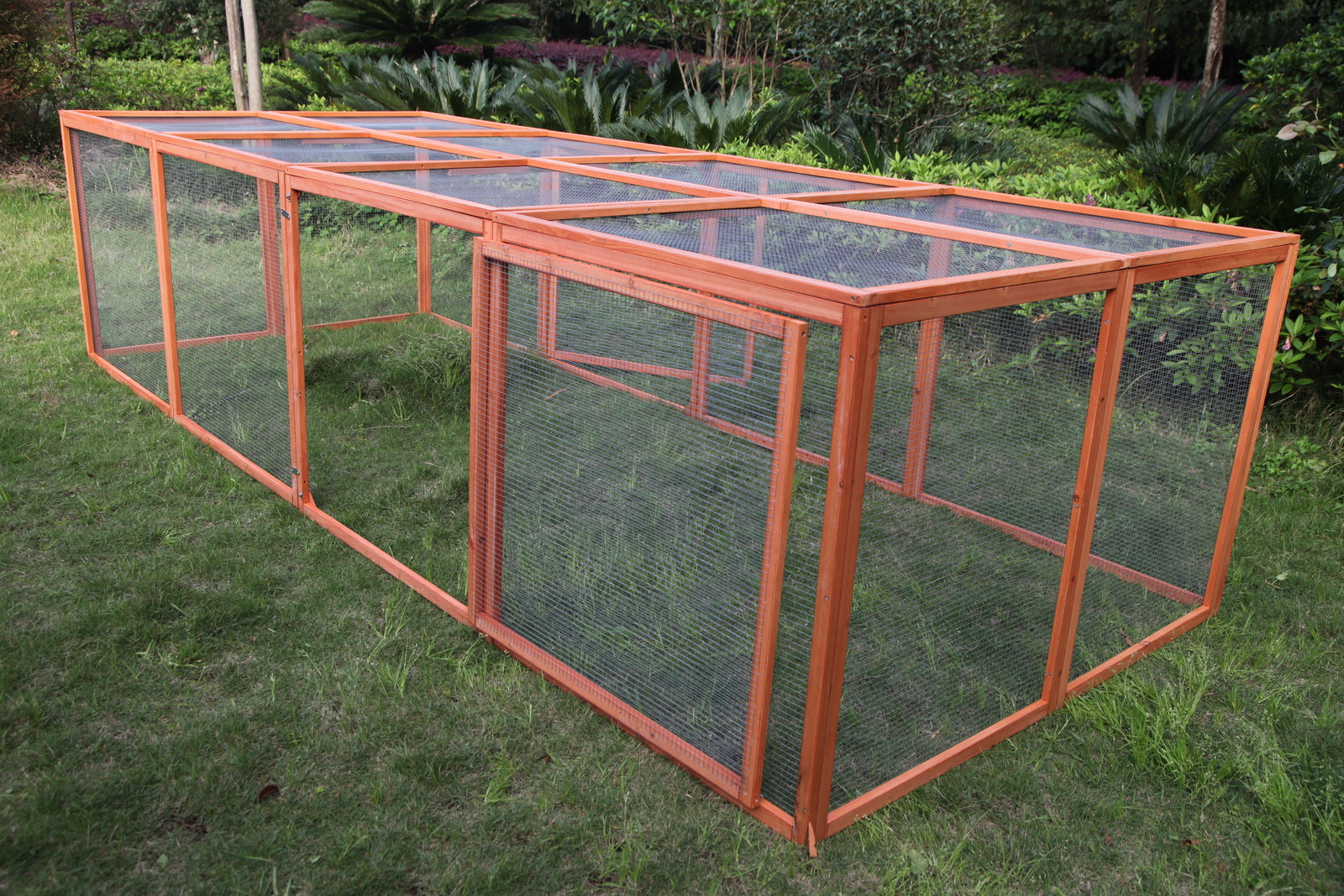 YES4PETS XXL Chicken Coop Run Guinea Pig Cat Cage Villa Extension Rabbit Hutch House Pen - SILBERSHELL