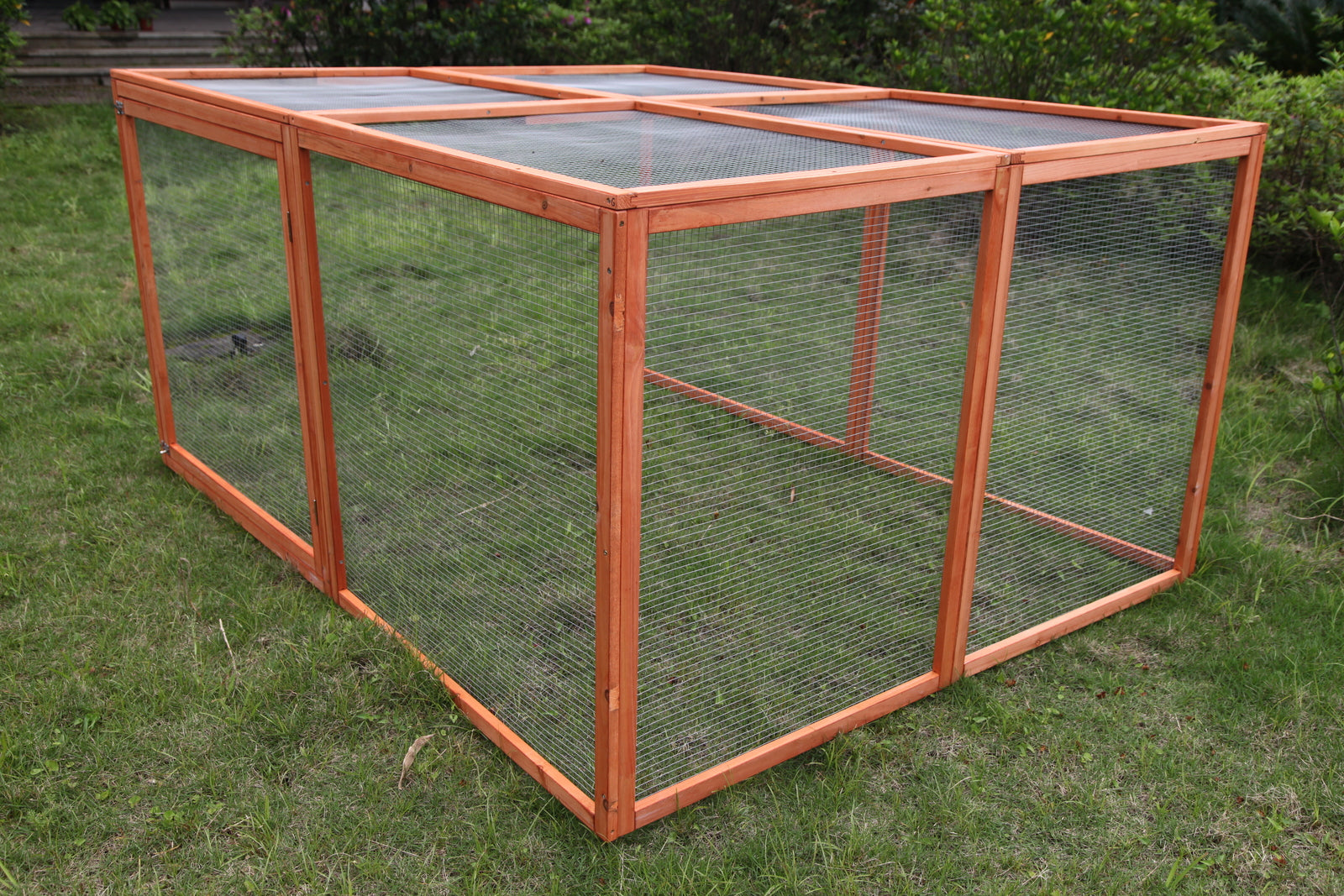 YES4PETS XXL Chicken Coop Run Guinea Pig Cat Cage Villa Extension Rabbit Hutch House Pen - SILBERSHELL