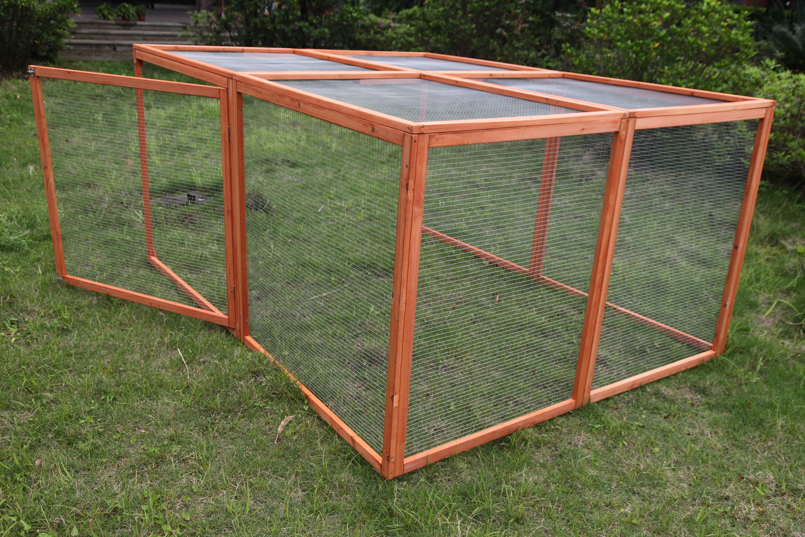 YES4PETS XXL Chicken Coop Run Guinea Pig Cat Cage Villa Extension Rabbit Hutch House Pen - SILBERSHELL