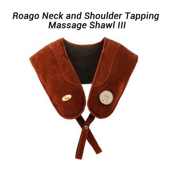 Rocago Neck and Shoulder Tapping Massage Shawl III - SILBERSHELL