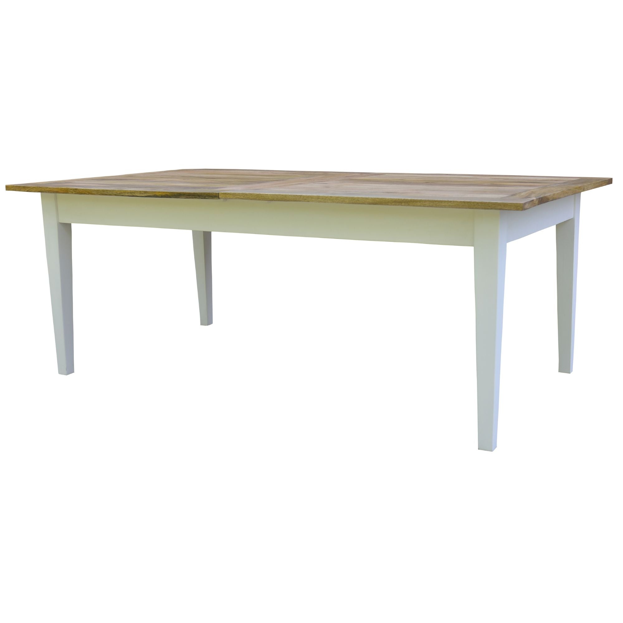 Lavasa 11pc Dining Set Extendable Mango Wood Table 170-250cm 10 Carver Chair - SILBERSHELL