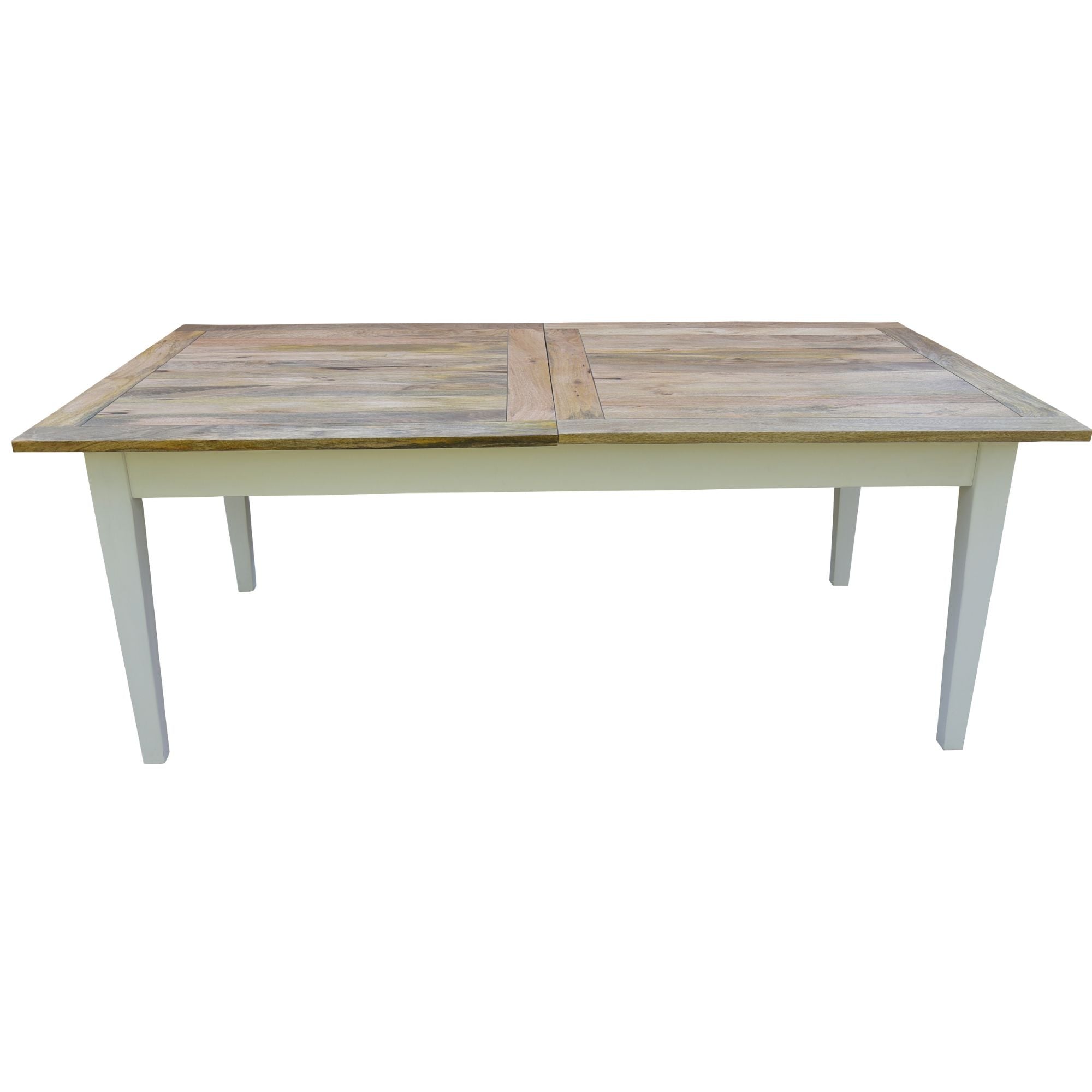 Lavasa 11pc Dining Set Extendable Mango Wood Table 170-250cm 10 Carver Chair - SILBERSHELL
