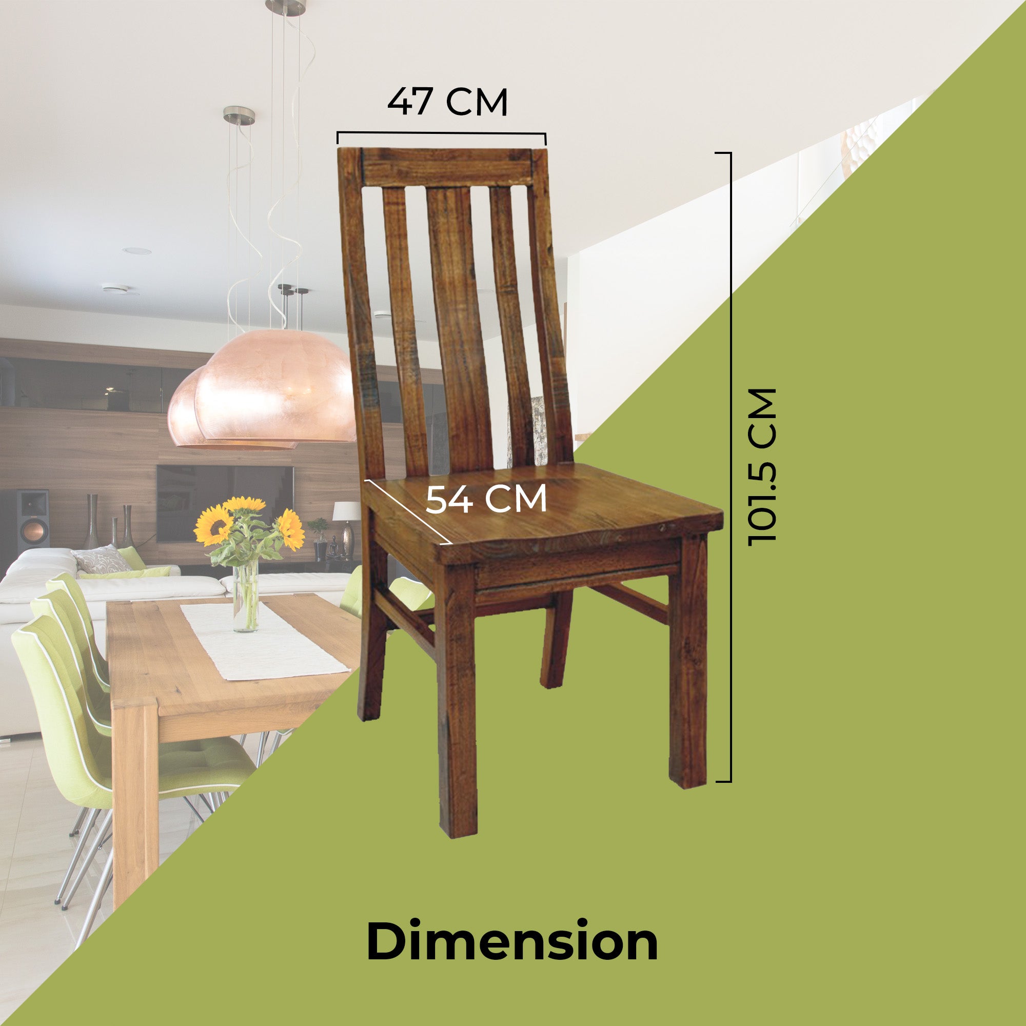 Birdsville 7pc Dining Set 190cm Table 6 Chair Solid Mt Ash Wood Timber - Brown - SILBERSHELL