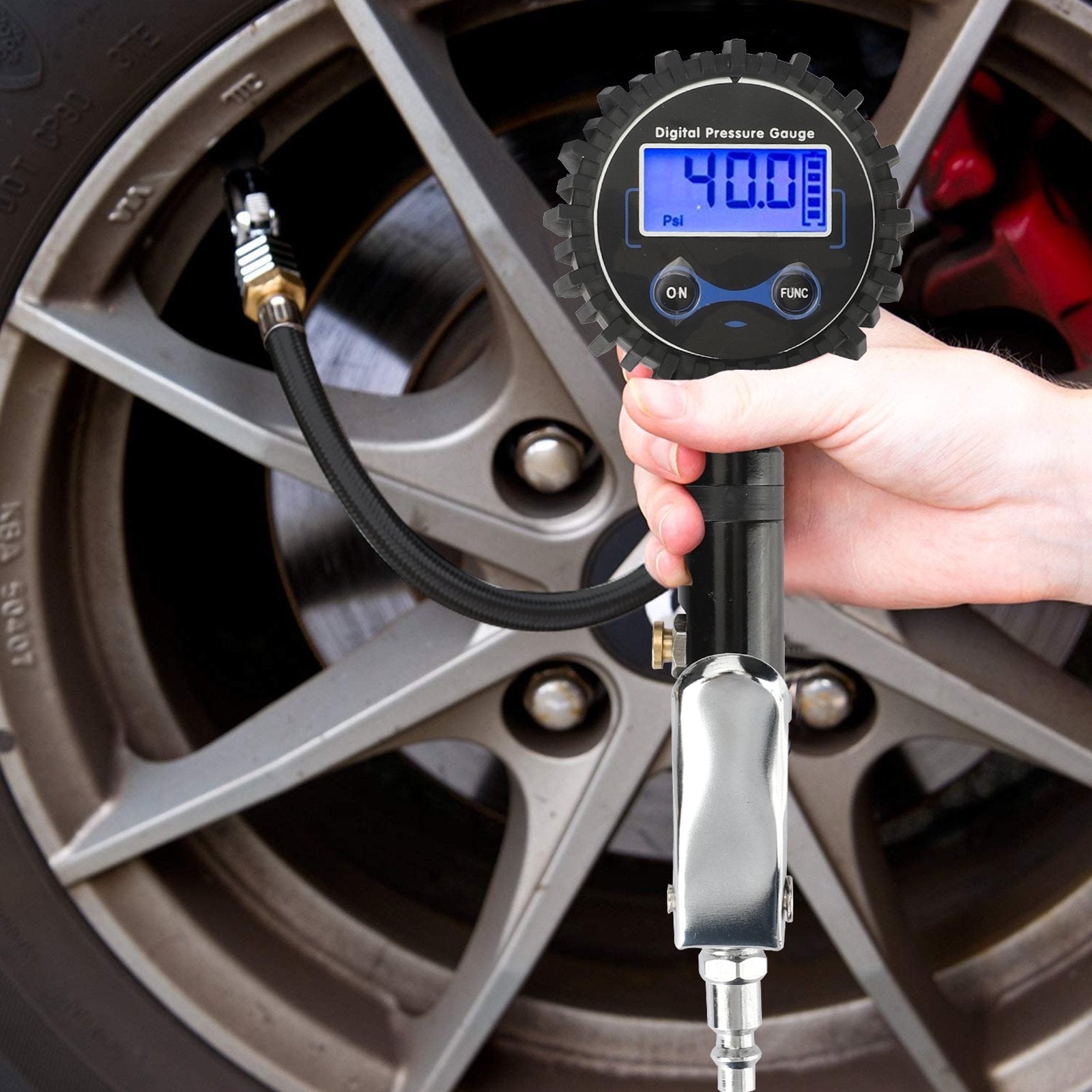 Digital Tyre Pressure Gauge - SILBERSHELL