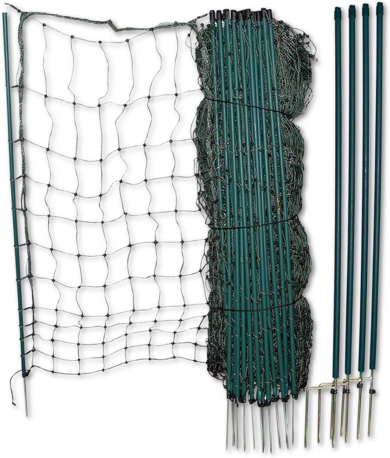 POULTRY NETTING Quality Net Chicken Electric Fence 60m X 115cm - SILBERSHELL