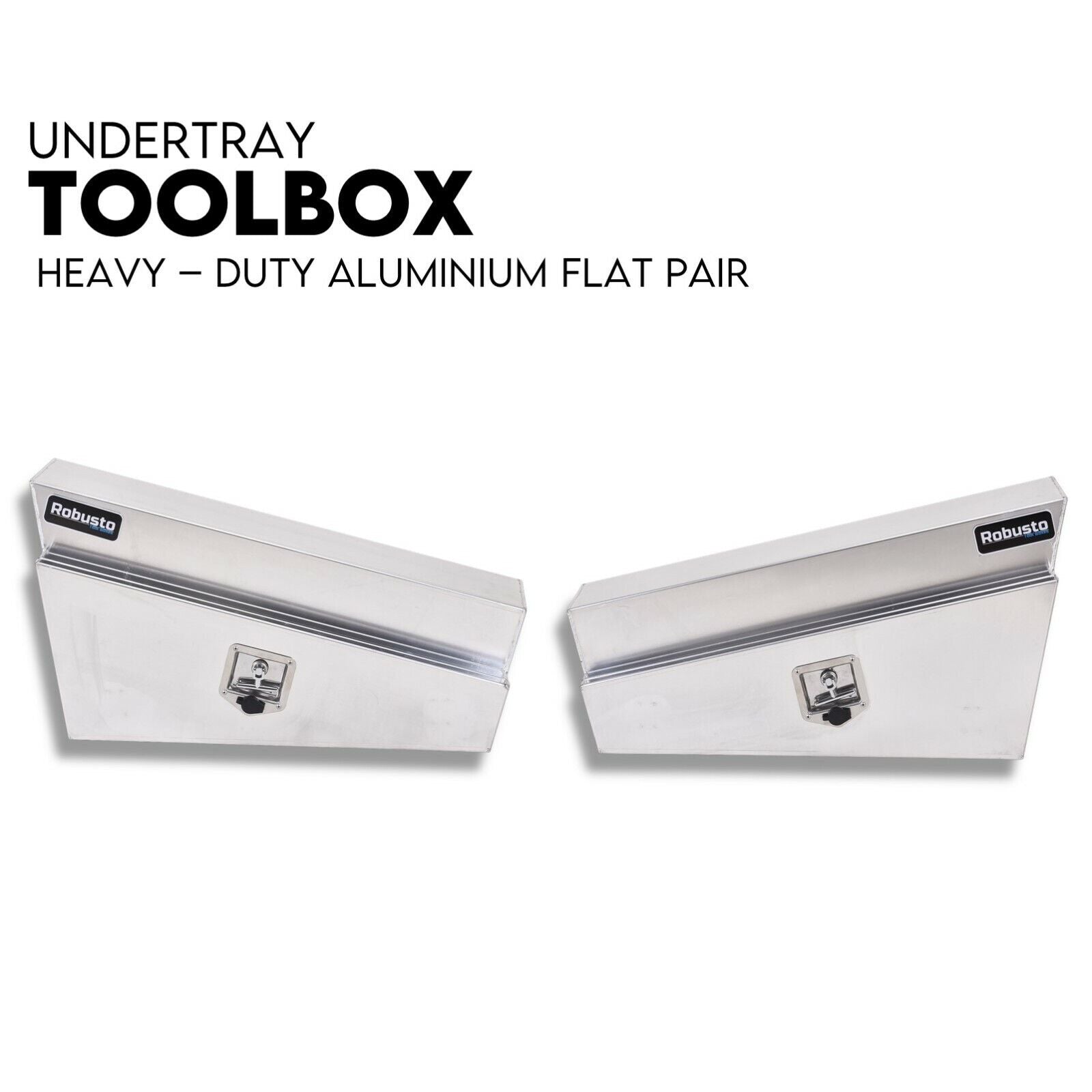 Under Tray Tool Underbody Pair Set 900mm Aluminium - SILBERSHELL