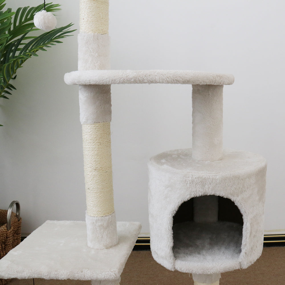 CATIO Tranquility Abode Scratching Post 40x40x119cm - SILBERSHELL