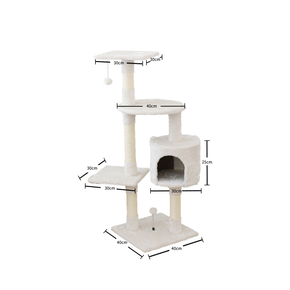 CATIO Tranquility Abode Scratching Post 40x40x119cm - SILBERSHELL