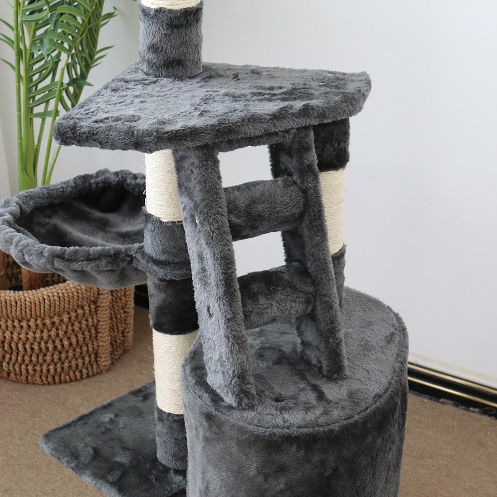 CATIO Equanimity Scratching Post 40x40x119cm - SILBERSHELL