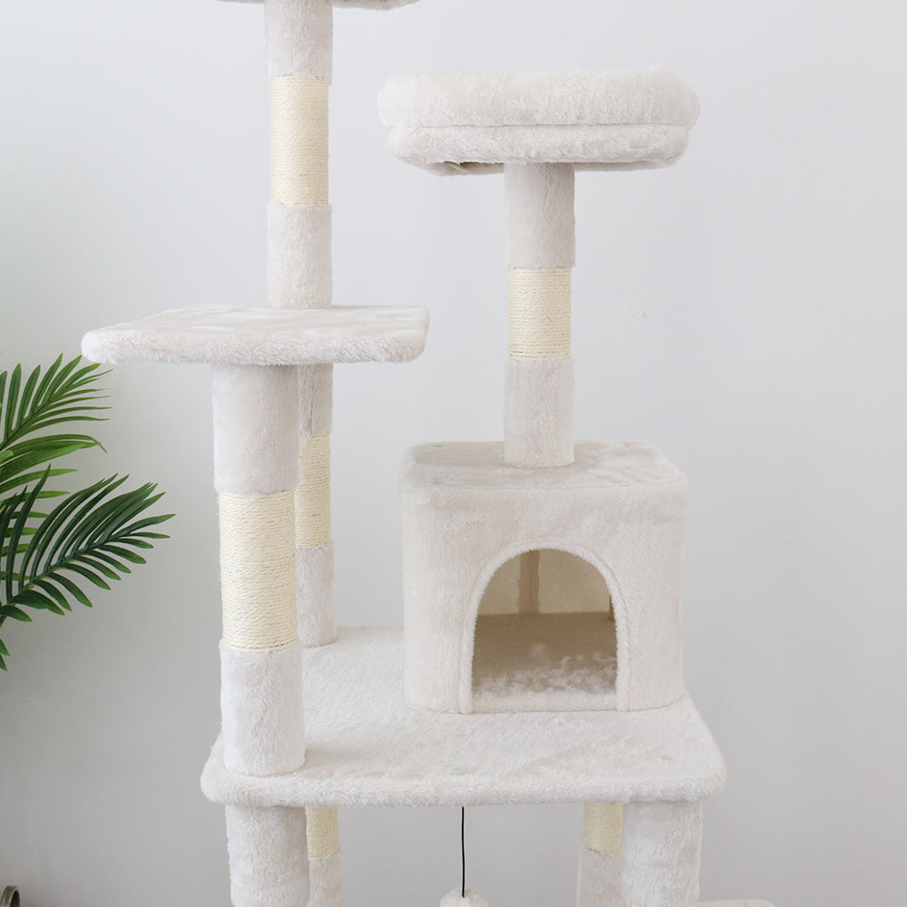 CATIO Tranquility Condo Scratching Post 50x50x174cm - SILBERSHELL