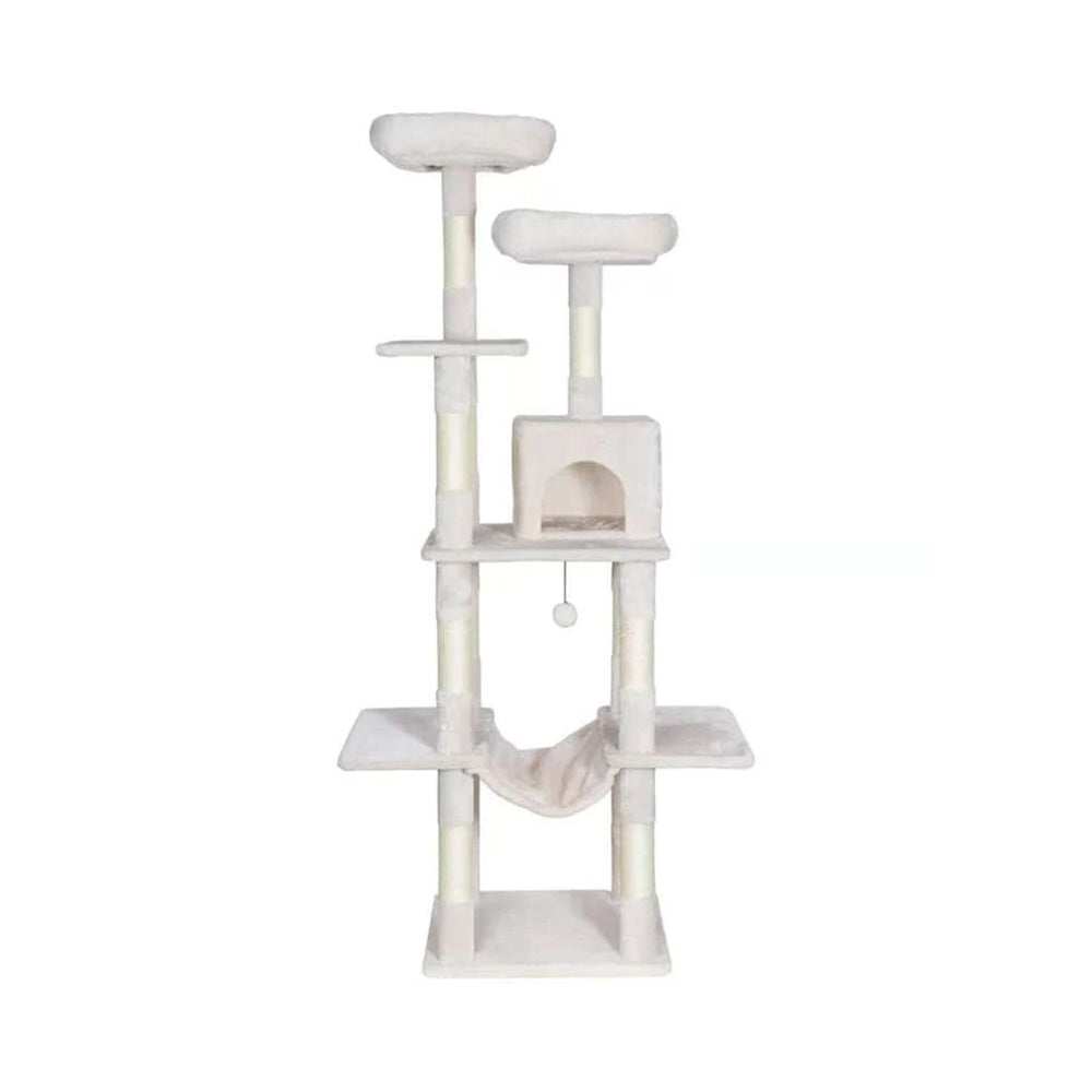 CATIO Tranquility Condo Scratching Post 50x50x174cm - SILBERSHELL