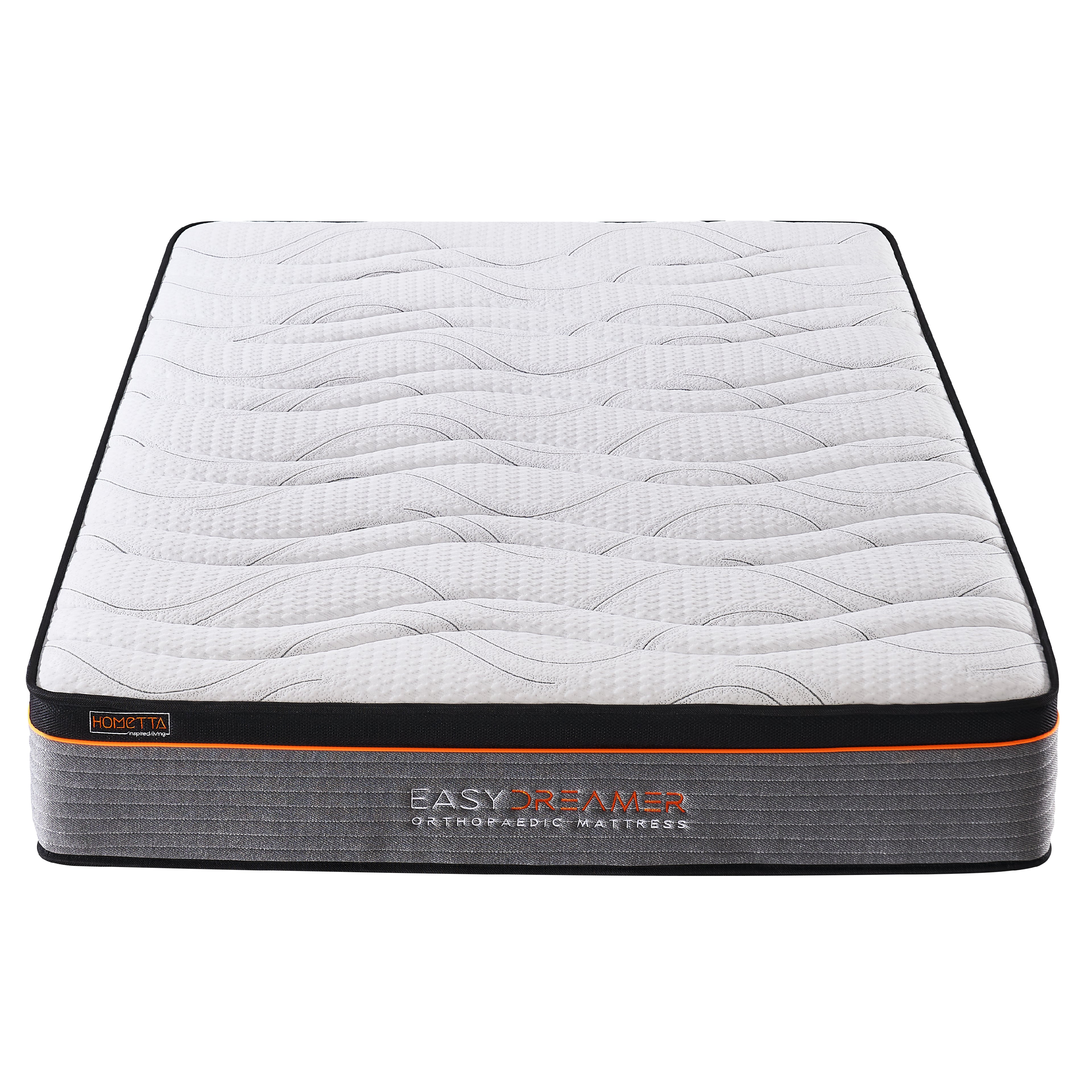 EasyDreamer Orthopaedic Euro Top Pocket Spring King Single Mattress - SILBERSHELL