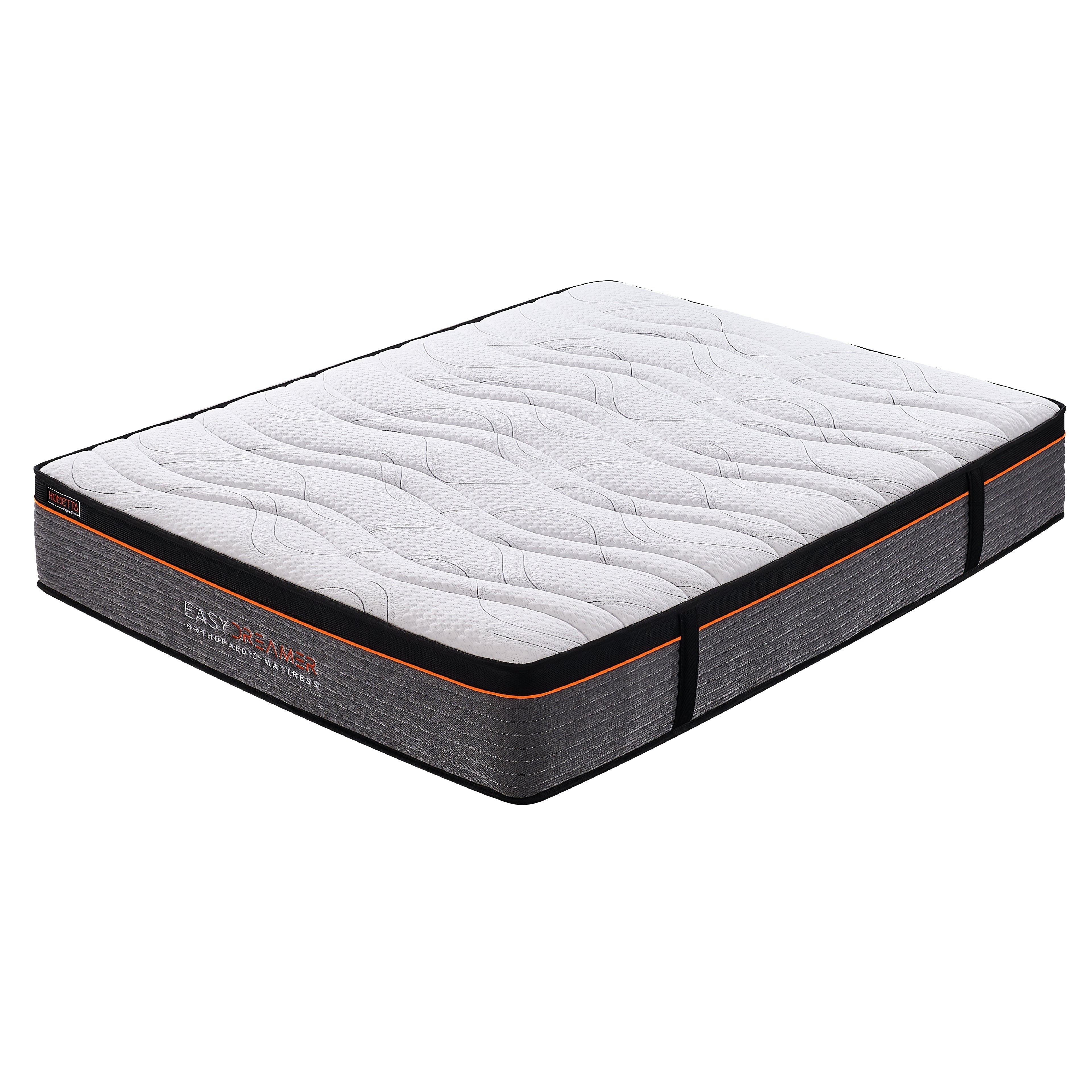 EasyDreamer Orthopaedic Euro Top Pocket Spring King Single Mattress - SILBERSHELL