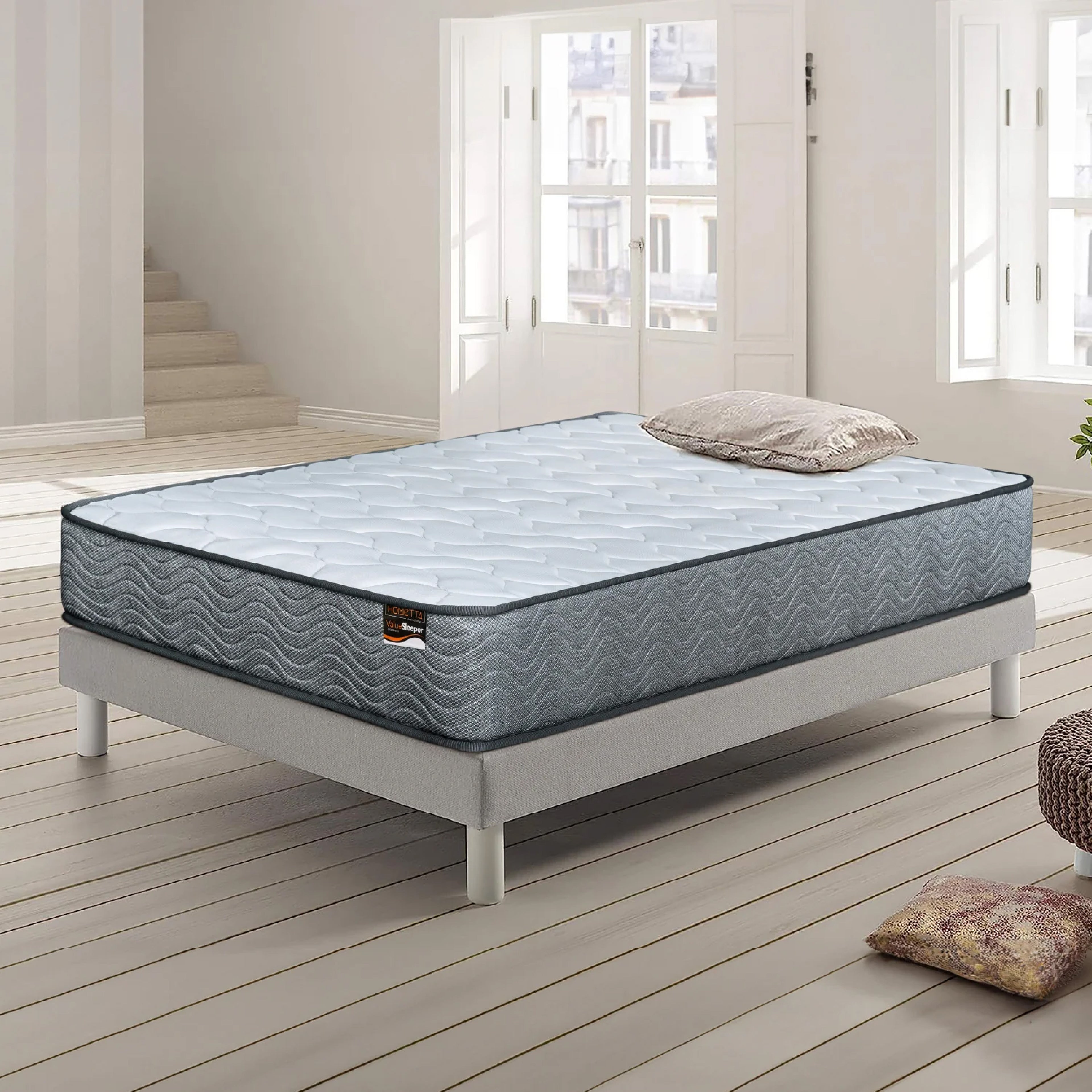 ValueSleeper 3-Zone Orthopaedic Pocket Spring Double Mattress - SILBERSHELL