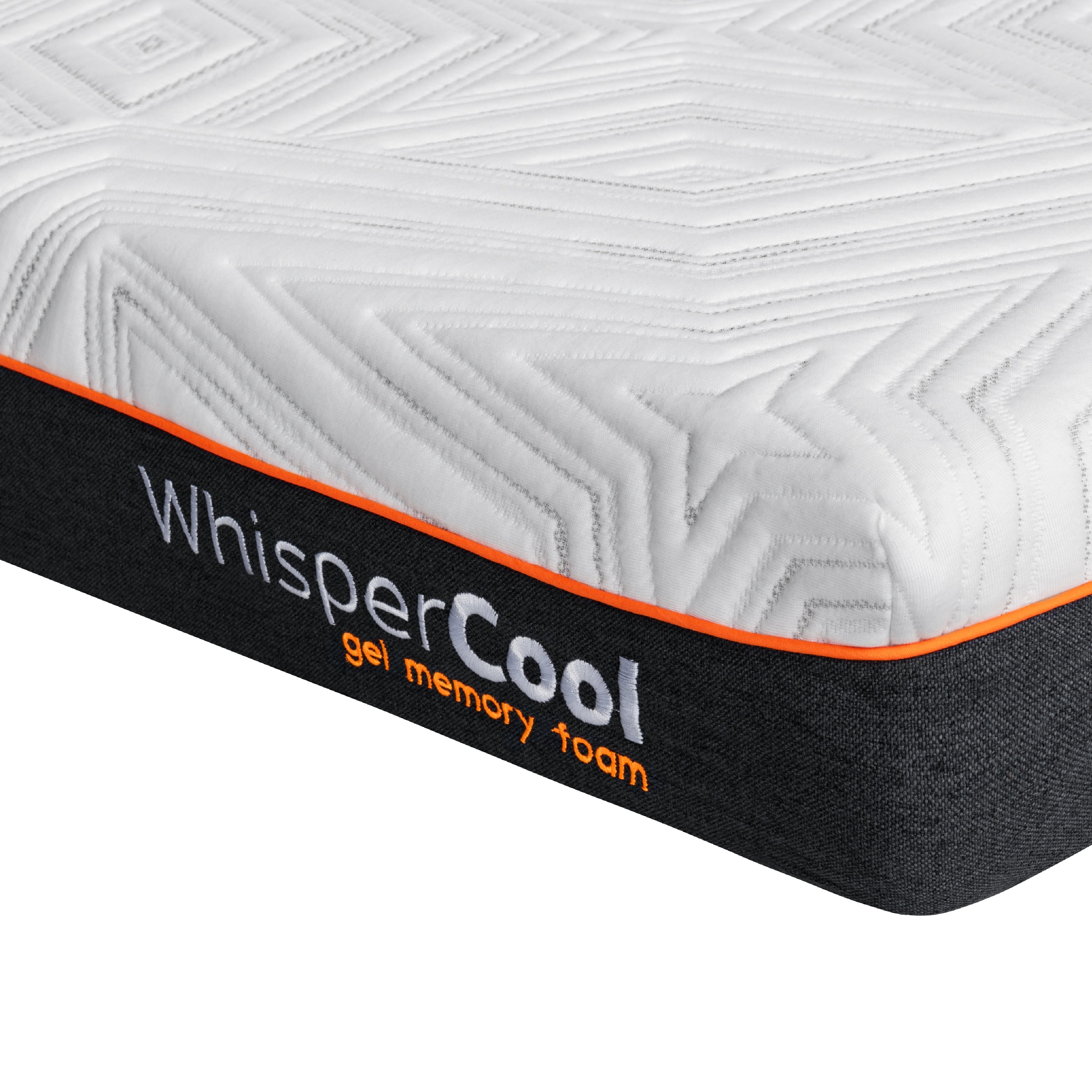 WhisperCool Gel Memory Foam King Single Mattress - SILBERSHELL