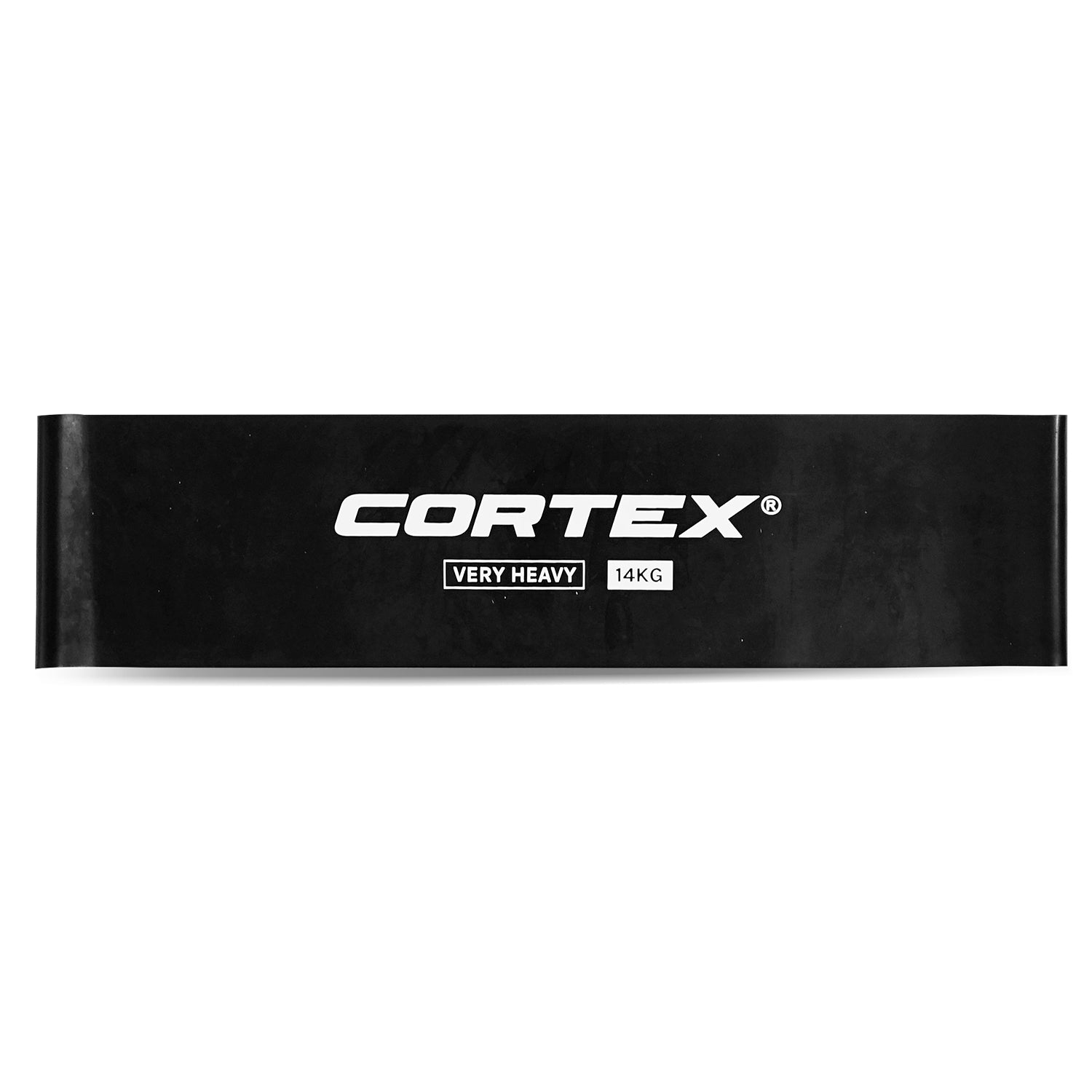 CORTEX 4kg to 14kg 5 Pack Flat Resistance Micro Wide Bands - SILBERSHELL