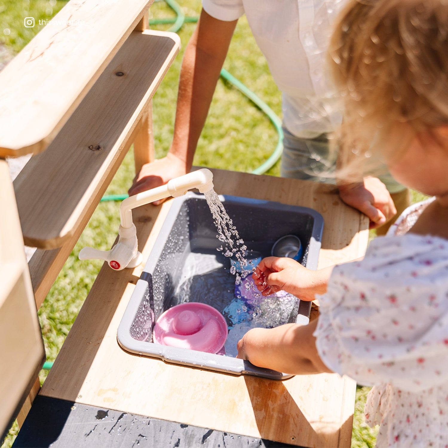 Lifespan Kids Ramsey Outdoor Play Kitchen - SILBERSHELL