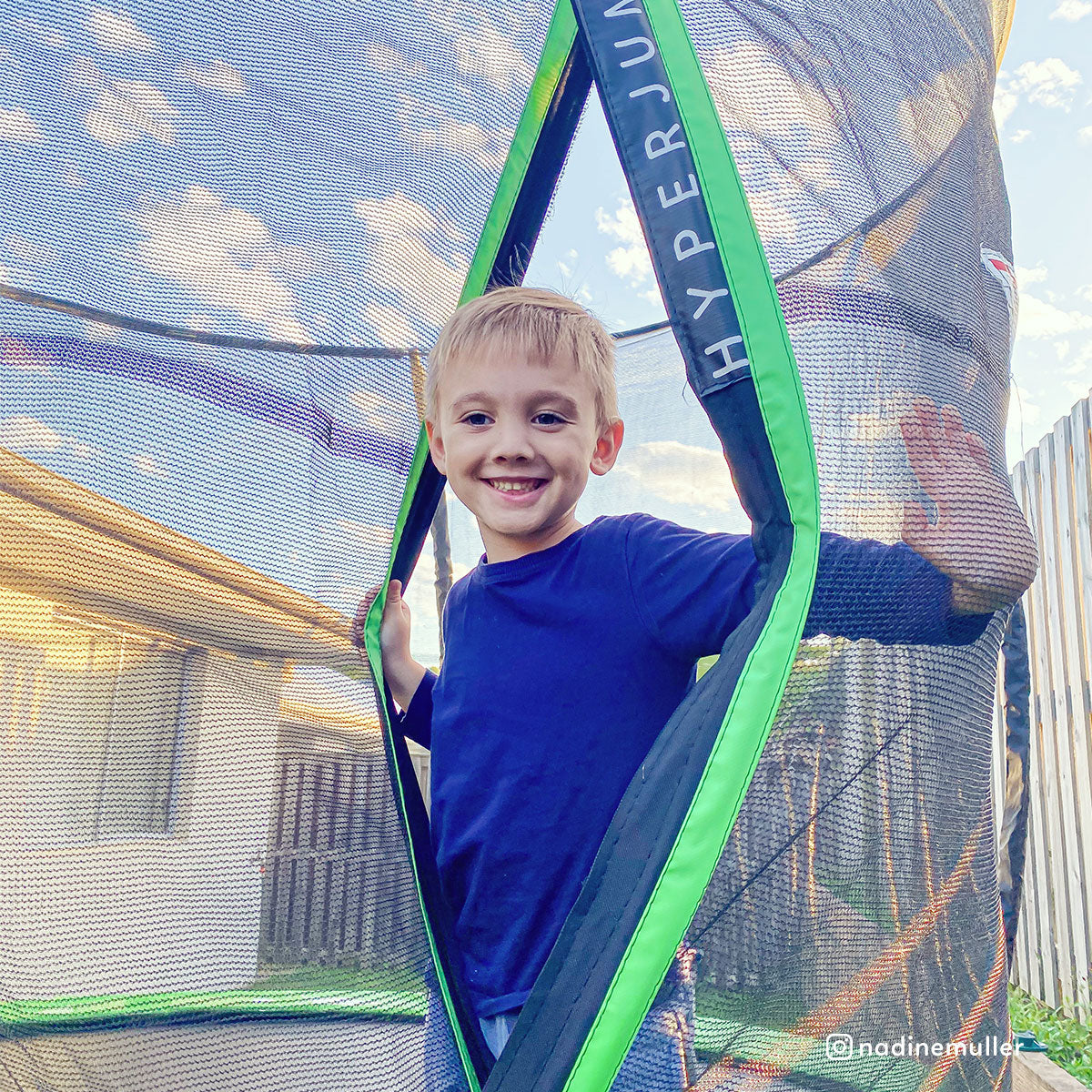 Lifespan Kids 10ft HyperJump4 Spring Trampoline - SILBERSHELL