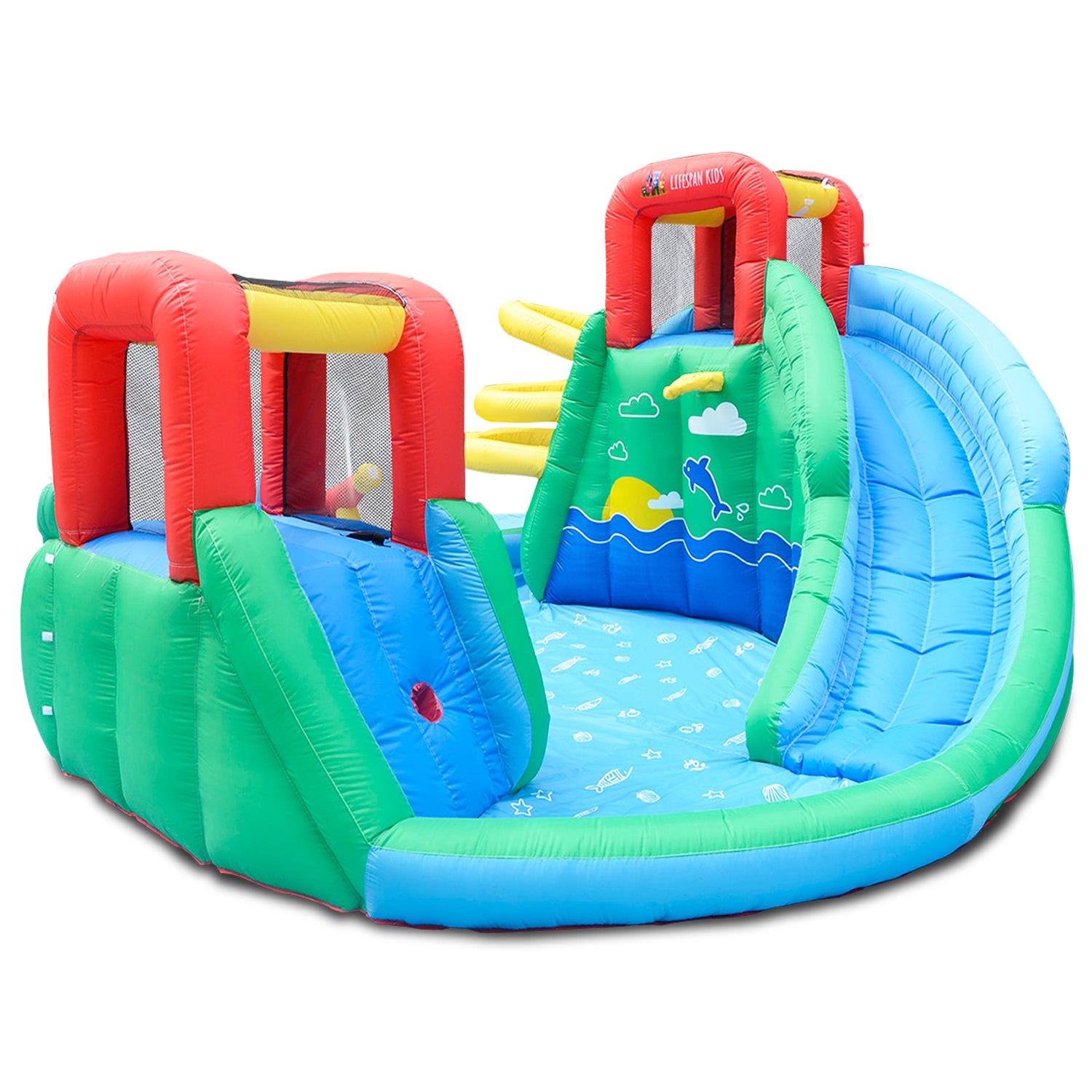 Lifespan Kids Atlantis Slide & Splash - SILBERSHELL