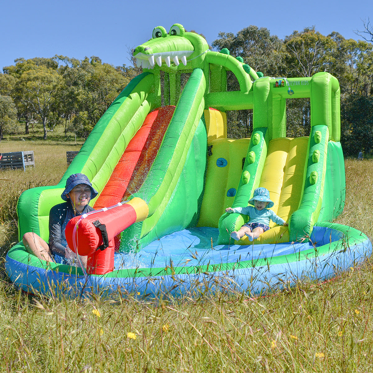 Lifespan Kids Crocadoo Slide & Splash - SILBERSHELL