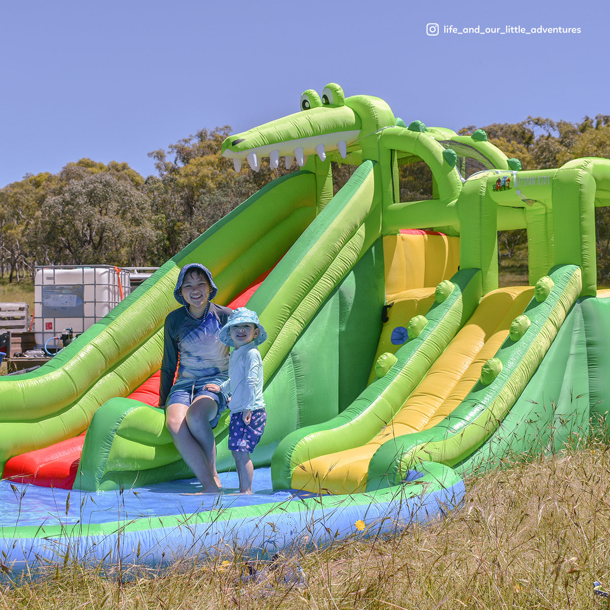 Lifespan Kids Crocadoo Slide & Splash - SILBERSHELL