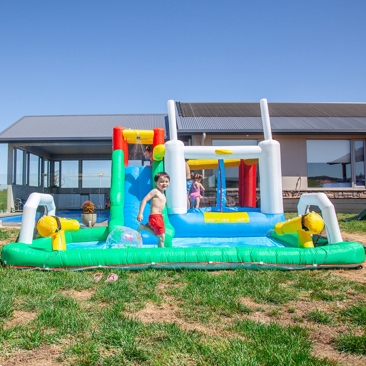 Lifespan Kids Olympic Inflatable Play Centre - SILBERSHELL