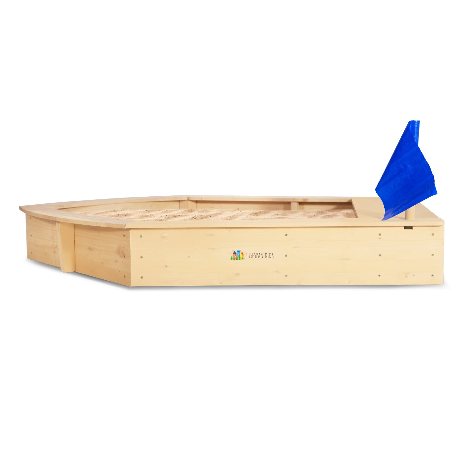 Lifespan Kids Boat Sandpit - SILBERSHELL