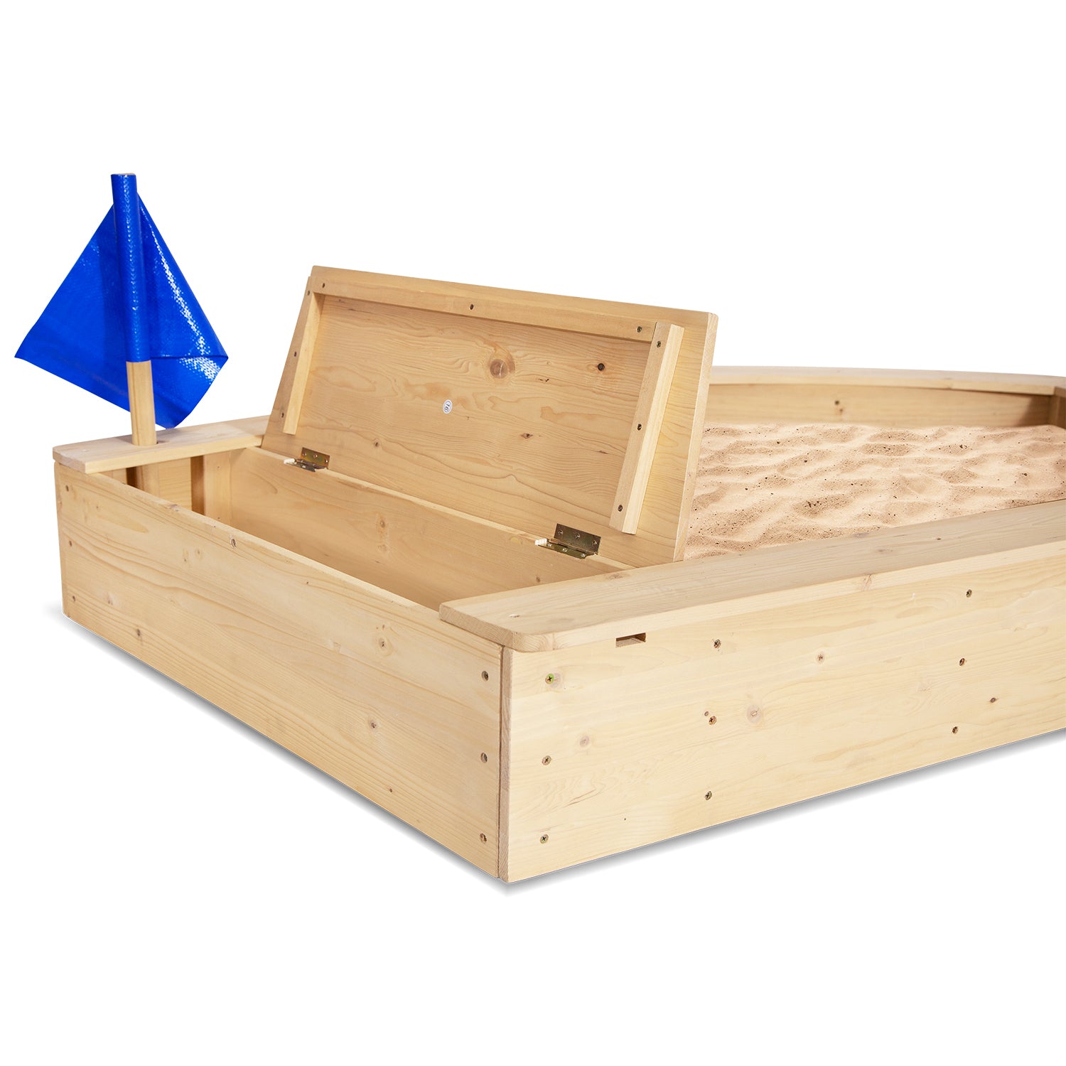 Lifespan Kids Boat Sandpit - SILBERSHELL