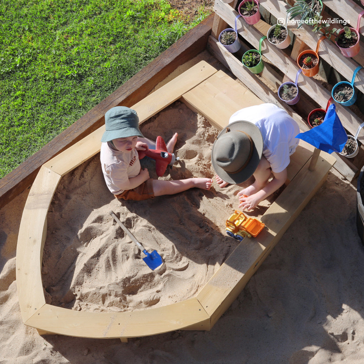 Lifespan Kids Boat Sandpit - SILBERSHELL