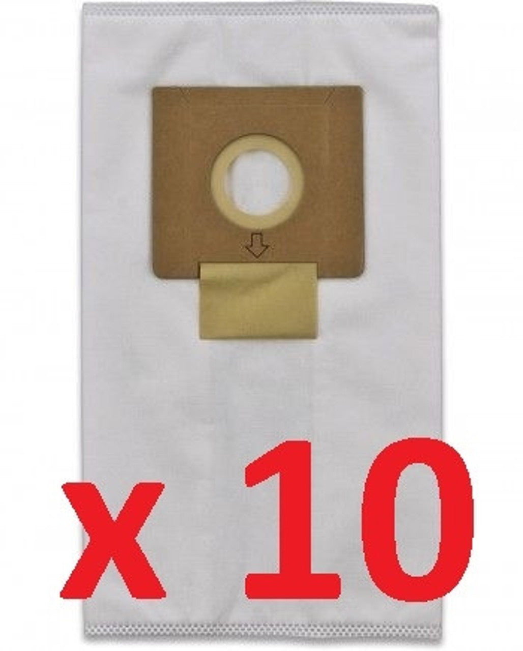10 X Dust Bags for Sauber Pro Pets SJ-100 Vacuum Cleaners - SILBERSHELL