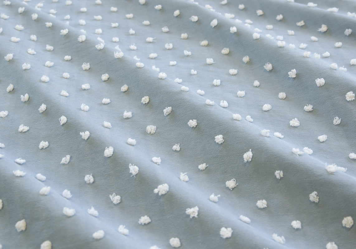 Cloud Puff QUILT COVER SET - SINGLE - SILBERSHELL