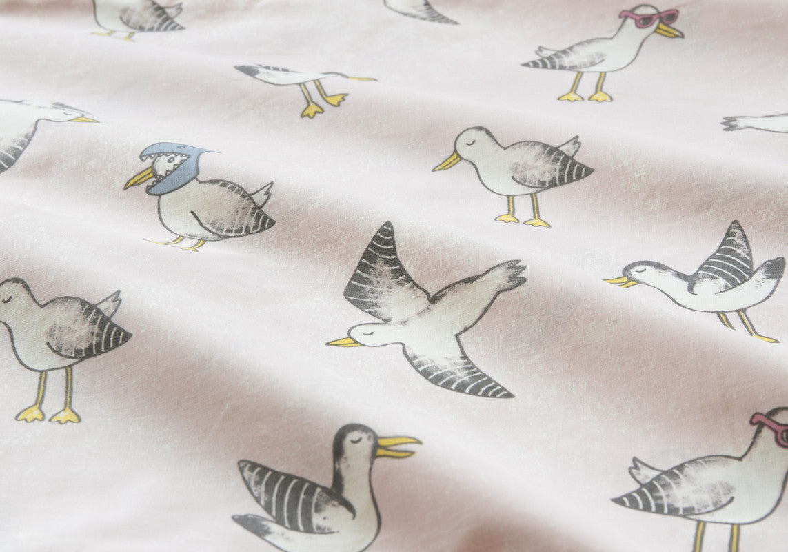 Seagulls QUILT COVER SET - SINGLE - SILBERSHELL