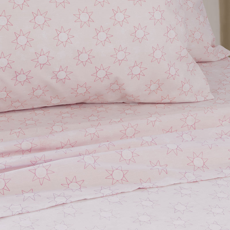 Suns SHEET SET - SINGLE - SILBERSHELL