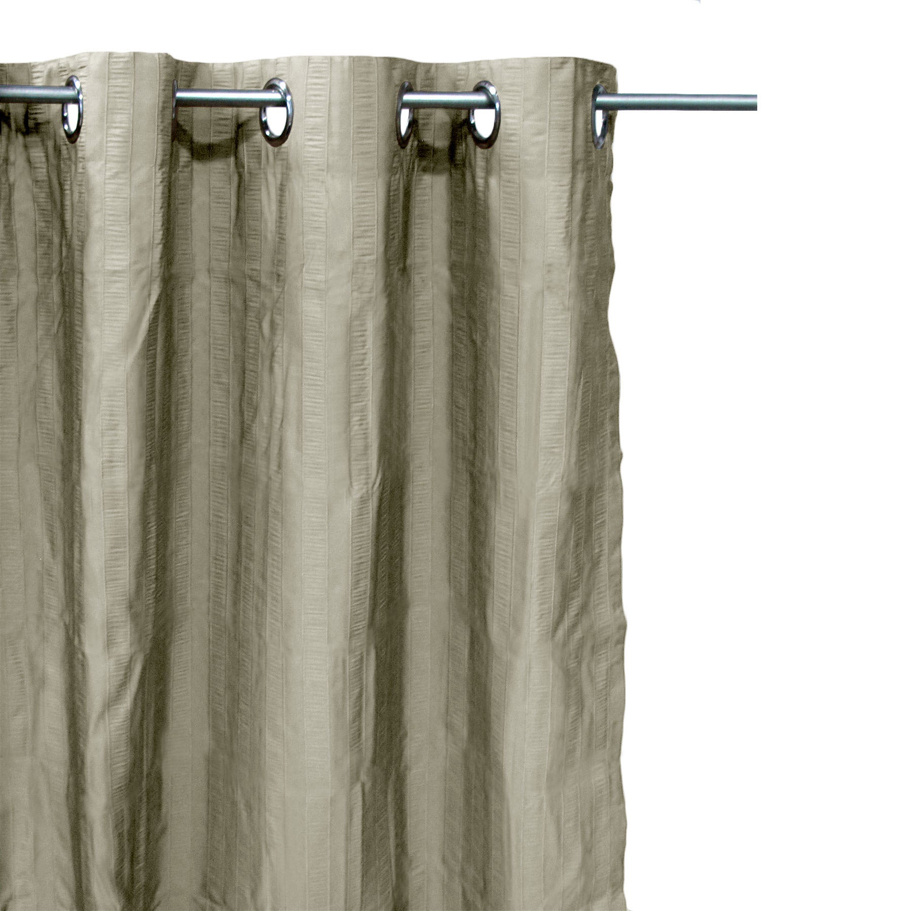 One Piece of Avignon Unlined Eyelet Curtain 110 x 213cm Sage - SILBERSHELL