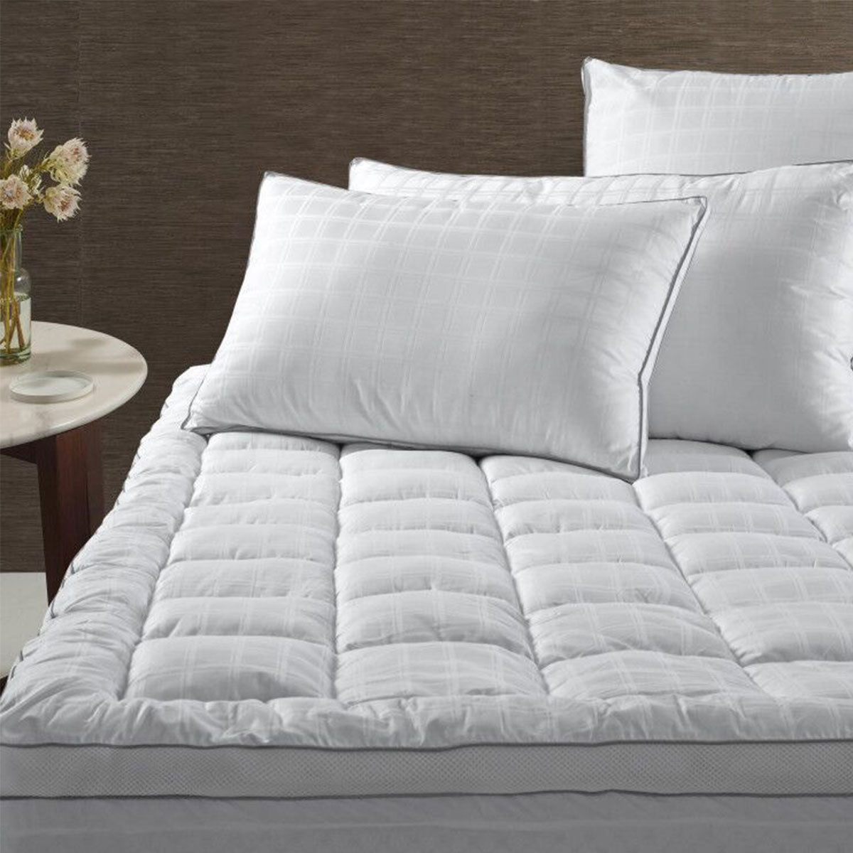 Accessorize Deluxe Hotel Mattress Topper King - SILBERSHELL